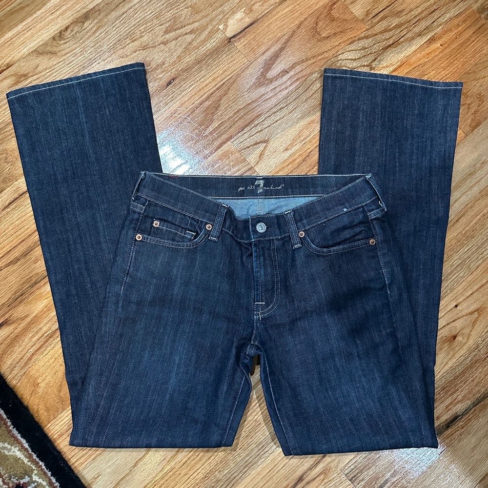 7 for All Mankind size 28 low rise bootcut (vintage)